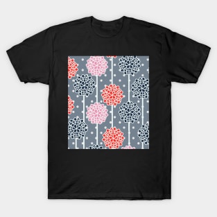 Blossom pattern with dots T-Shirt